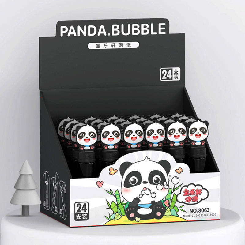 Palo de burbujas de dibujos animados para niños, juguetes de agua de burbujas, regalos de jardín de infantes, niños, bebés, niñas, suplementos, accesorios de fotografía