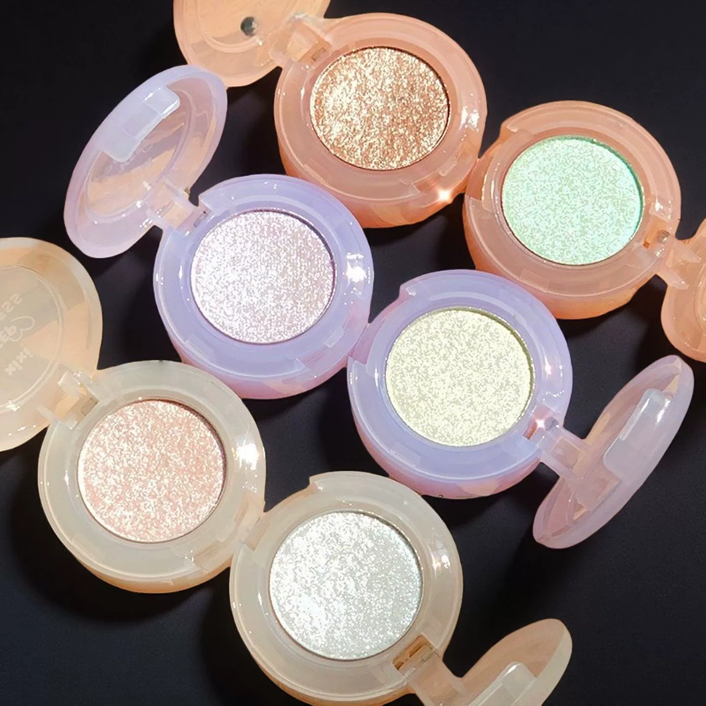 Тени для век xixi Brightening Highlighter, один компакт, мерцающий — для сухой кожи