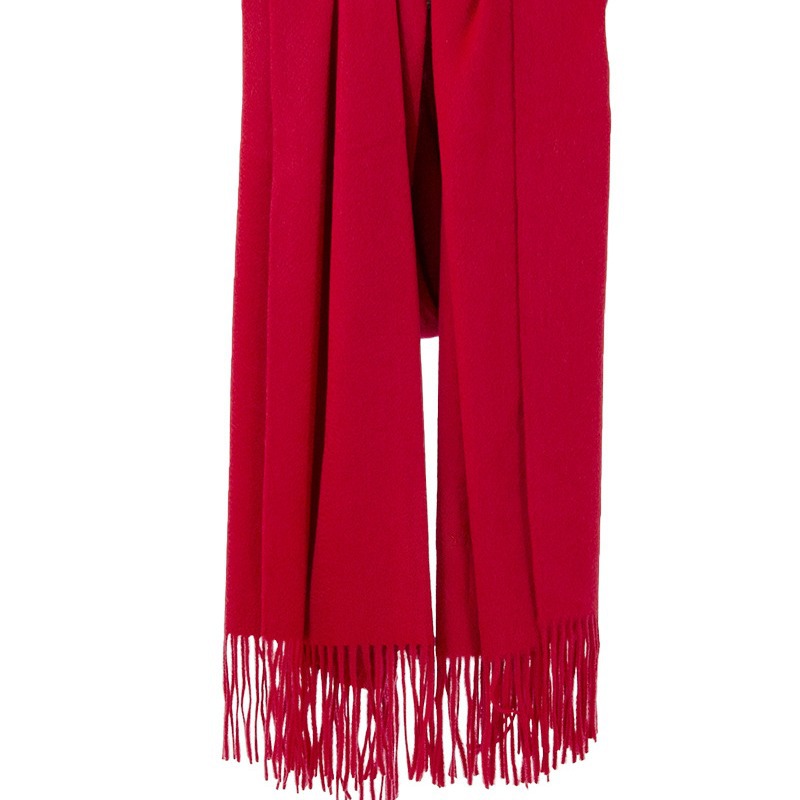 Fábrica de Mongolia Interior al por mayor de cachemira pura shoulderbands simple chal otoño invierno bufandas damas de cachemira caliente espesa