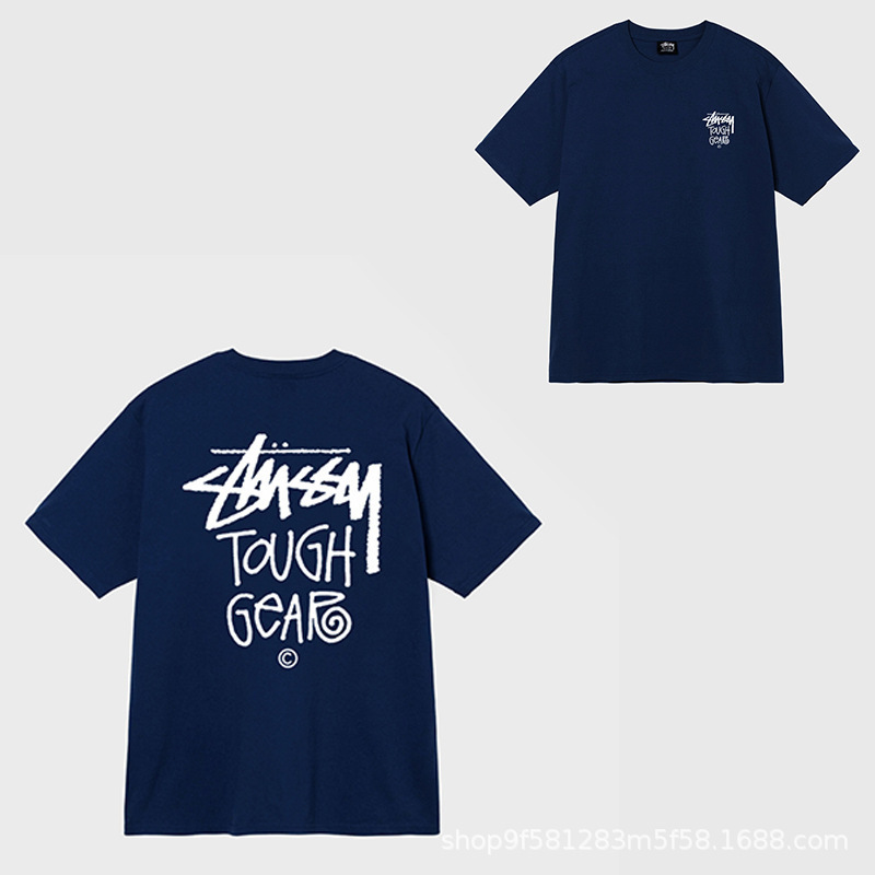 STU 25SS 新品 STU 高品質純綿 男女同型半袖Tシャツ トレンドブランド服|undefined