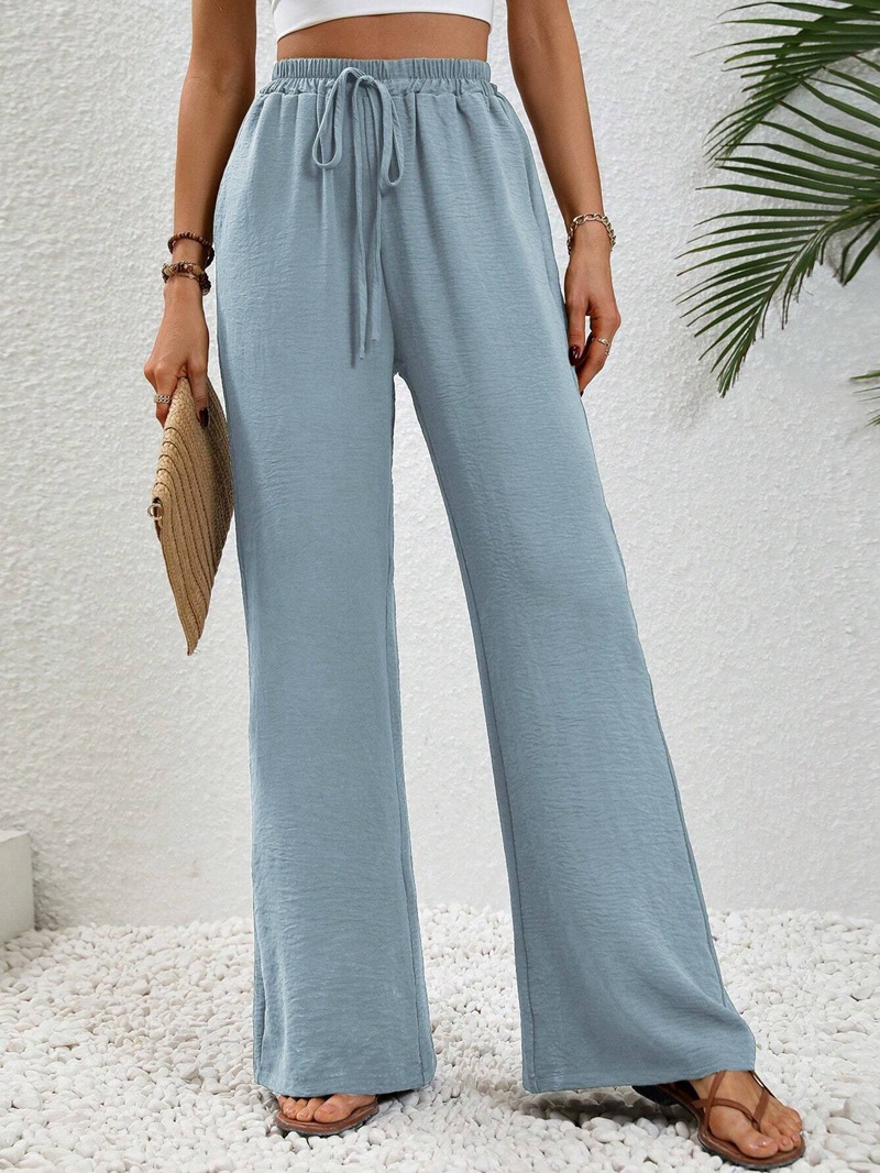 Women's Daily Streetwear Solid Color Full Length Casual Pants Straight Pants display picture 36