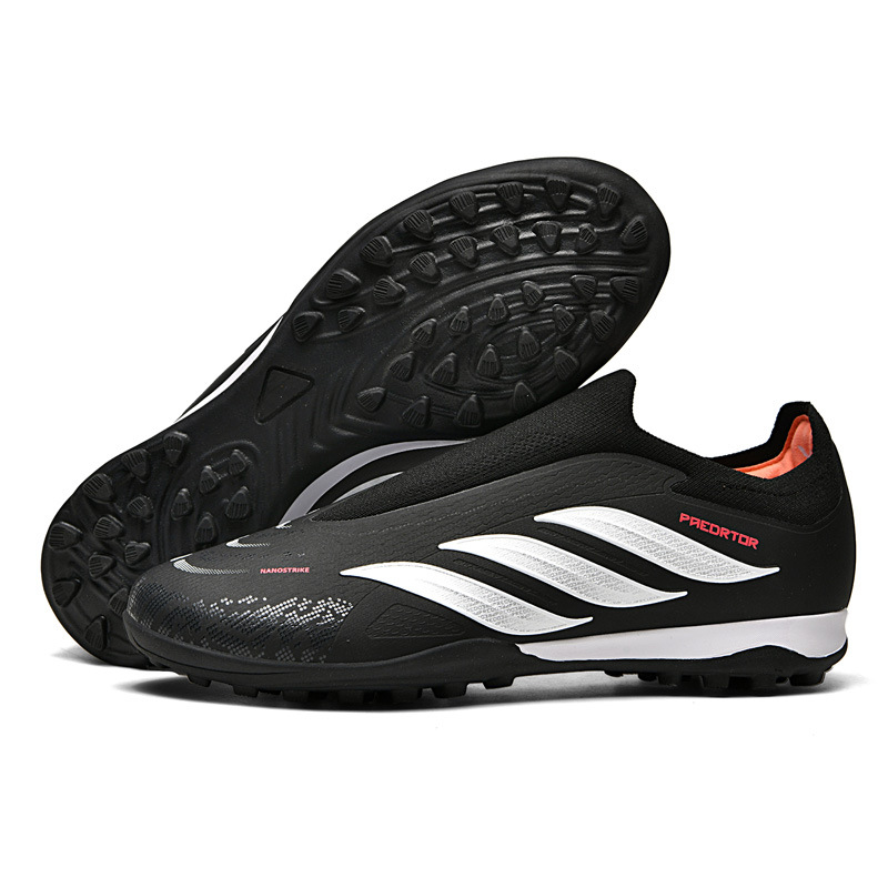 Nuevos zapatos de fútbol transfronterizos de alto bajo para hombres y mujeres juveniles deportes al aire libre zapatos de fútbol de entrenamiento de competición profesional