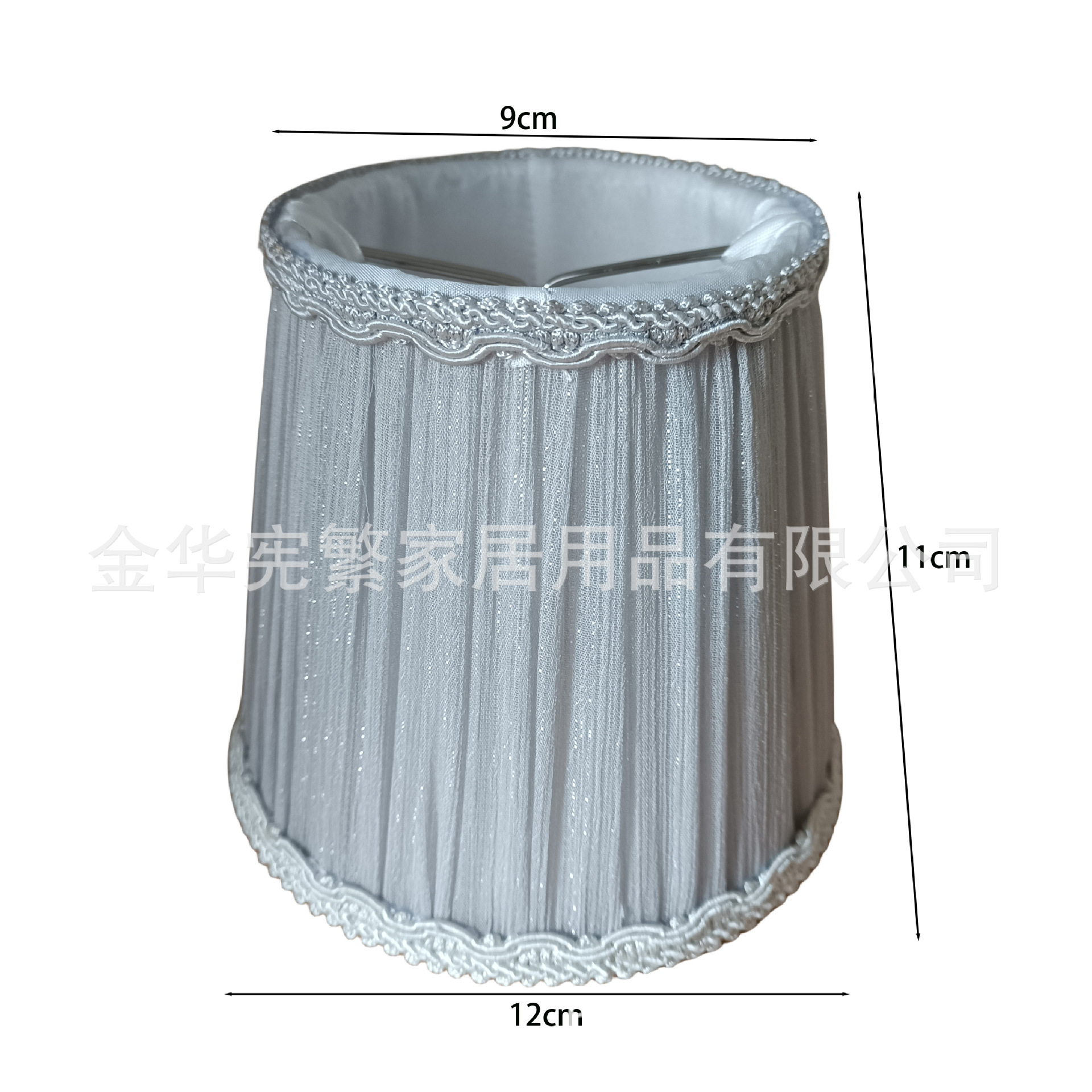 9x12x11 gris plata gasa (1 paquete)