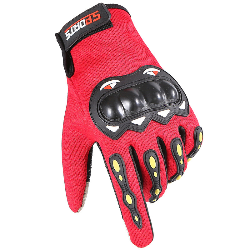 Guantes de ciclismo al aire libre para hombres y mujeres en primavera y verano protección de pantalla táctil de dedos largos motocicleta antideslizante y resistente al desgaste Exportación de Amazon A1KQ