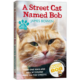 英文原版小说 一只名叫鲍勃的街头流浪猫 A Street Cat Named Bob