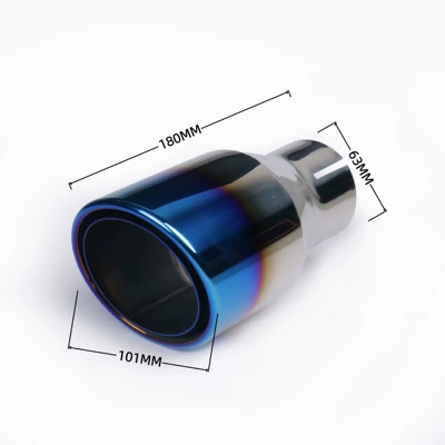 Exhaust pipe, exhaust tip