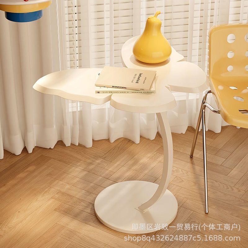 クリエイティブバタフライエッジコーヒーテーブル新しい中国風のフロアテーブルモバイルバルコニーベッドルームリビングルームソファサイド収納テーブル|undefined