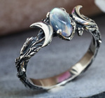 Металлическое кольцо с камнем, аксессуар, подходит для импорта, европейский стиль, с драгоценным камнем