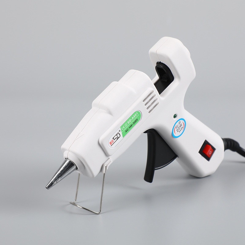 7mm hot melt glue gun DIY handmade small glue gun portable small size glue gun aluminum glue outlet 1.8mm glue gun
