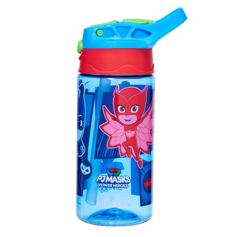 Taza de agua con pajita smiggle australiana Taza ligera y transparente para niños y niñas Taza de agua de 650ml de gran capacidad
