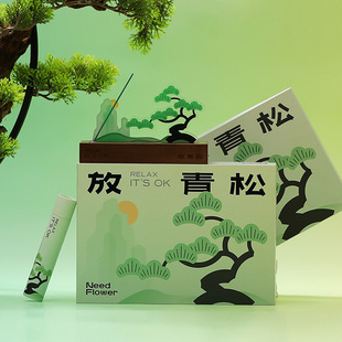 放青松 香薰线香礼盒装教师节礼物企业公司伴手礼治愈系香薰礼盒-阿里巴巴