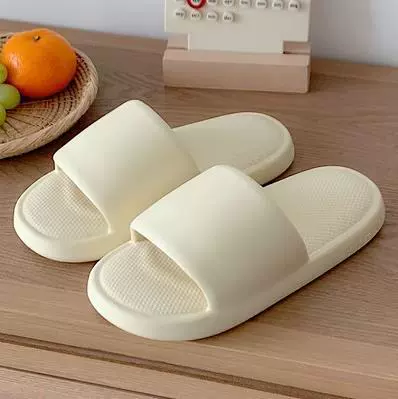 Летние парные тапочки с дезодорантом из ЭВА, мужские и женские удобные домашние Нескользящие мягкие сандалии на толстой подошве