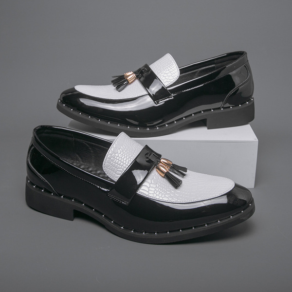 autumn shoes pointed-toe English style
