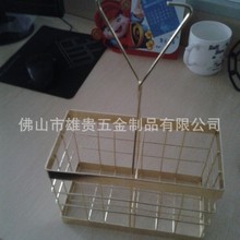 创意萄萄酒红酒酒架 金属铁艺红酒架 镀金手提篮酒架 2支红酒铁架