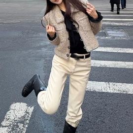 时尚休闲套装;女式针织衫;连衣裙