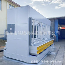 鸿腾大台面3米生态环保门冷压机 也可用于护墙板压合 平整度高