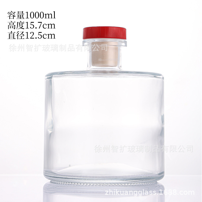 卸売り1000ML 500MLガラス香薫分装瓶室内藤条乾花揮発瓶拡香瓶|undefined