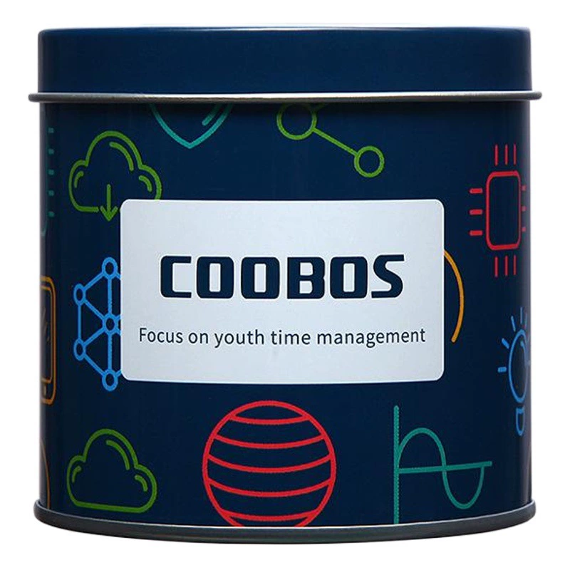 Прохладный Баоши оригинальный железный ящик круглый коробка вахты