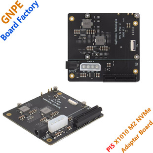 Raspberry Pi 5 X1010 PCle to standard PCIe x4 slot expansion board compatible with a variety of PCIe expansion