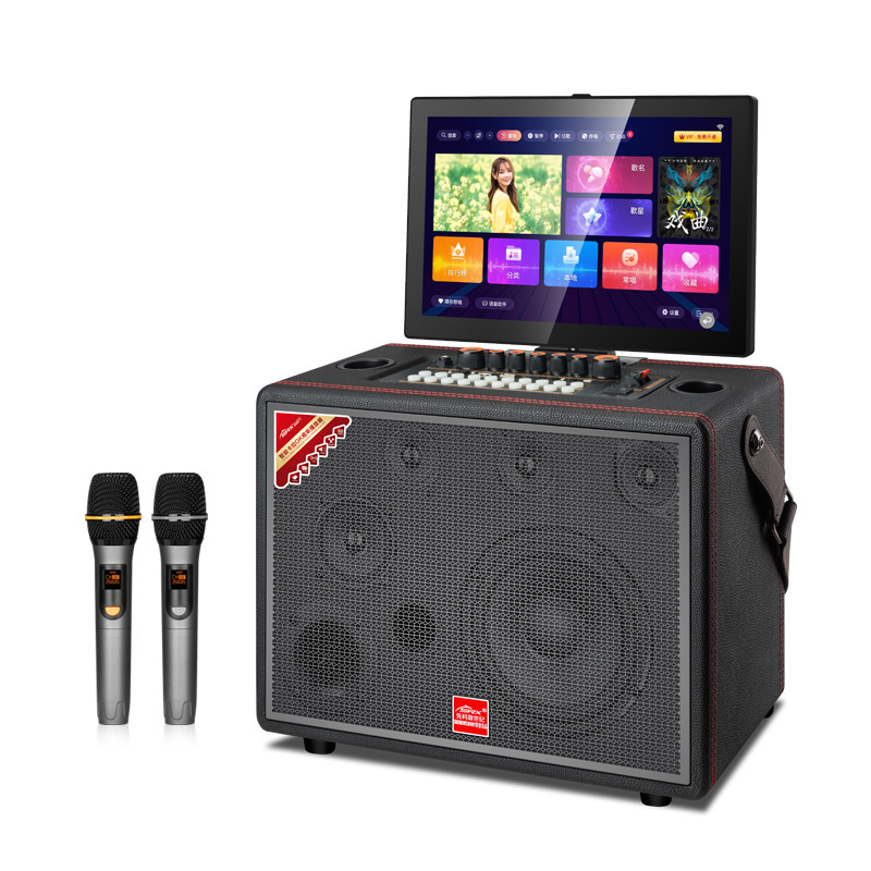 Xianke New Century K52 スクエアダンスオーディオ、ディスプレイ付きビデオプレーヤー、ポータブル Bluetooth スピーカー|undefined