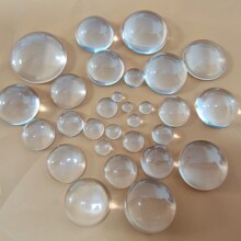 光学玻璃透镜Φ4至Φ60.5MM可选平凸镜片 调焦聚光大功率LED透镜