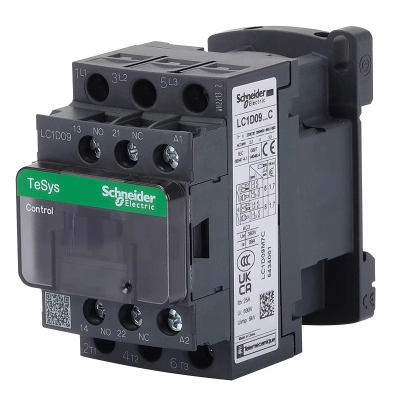 施.耐德交流接触器LC1D220V 380LC1D09/12/18/25/32/38M7F7C直流