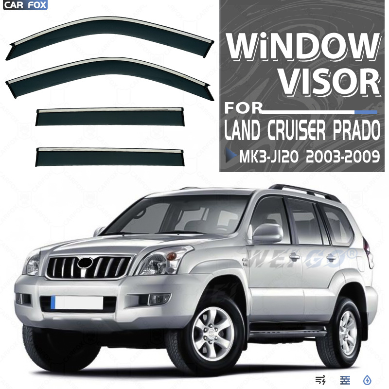 Suitable for Toyota Land Cruiser Prado Window Visor