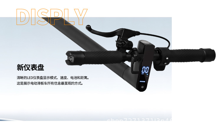 European and American Overseas Warehouse Cross-Border E-Commerce Electric Scooter with Foldable Front and Rear Shock Absorbers 10inch G20