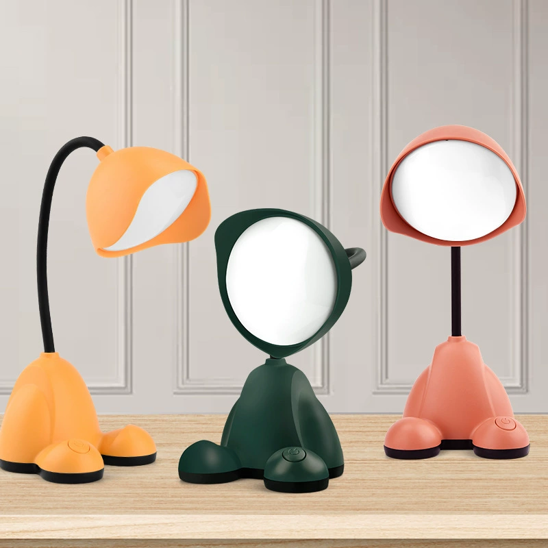 Мультяшный Электрический накопитель обучающая настольная лампа Защита глаз светодиодный держатель для мобильного телефона студенческий прикроватный Настольный USB-зарядка креативный ночник