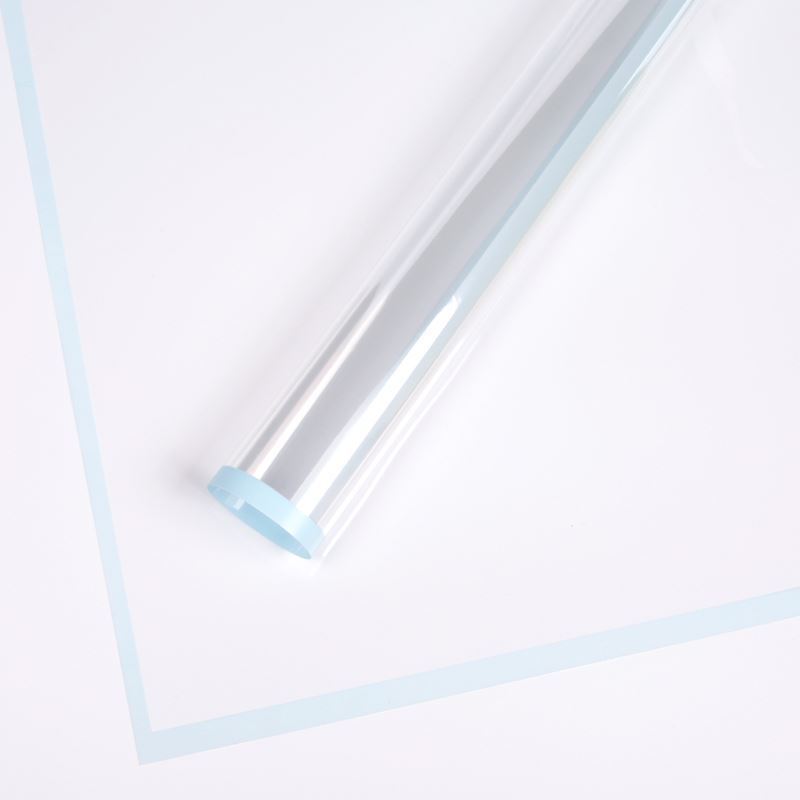 Papel de Envolver Rosa Estilo Coreano Plástico BOPP Impermeable para Ramo de Flores