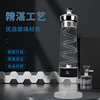 Cross -border hot -selling LED light Arabic water cigarette electric thread rotation and light -shining convenient hand holding lava lamp water cigarette bottle