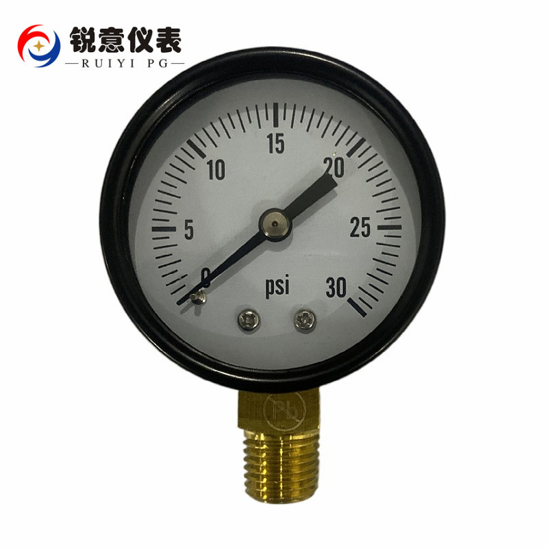 无铅压力表 ROHS环保压力表 PB PBF耐震充油压力表 无铅防震仪表