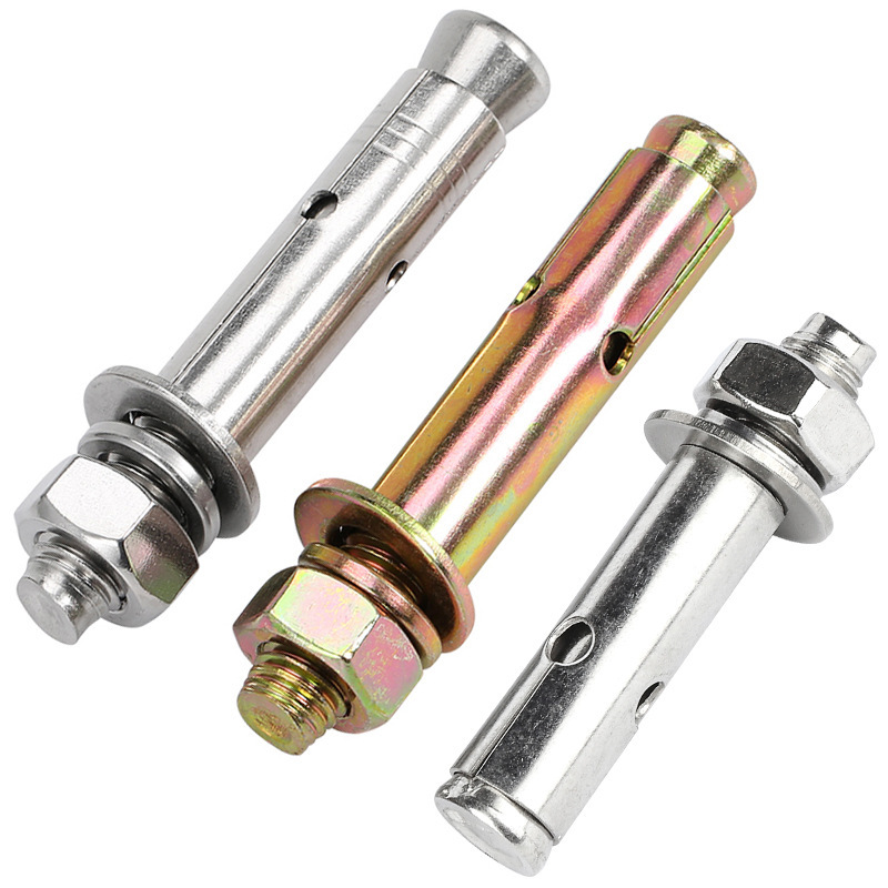 304ステンレス鋼製拡張ネジ、国家規格準拠、鉄メッキ、カラーアルミメッキ、拡張ボルト卸売、M6M8M10M12|undefined