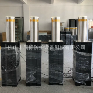 升降柱源头工厂定制多款手动液压全自动路桩移动可拆卸遥控伸缩柱