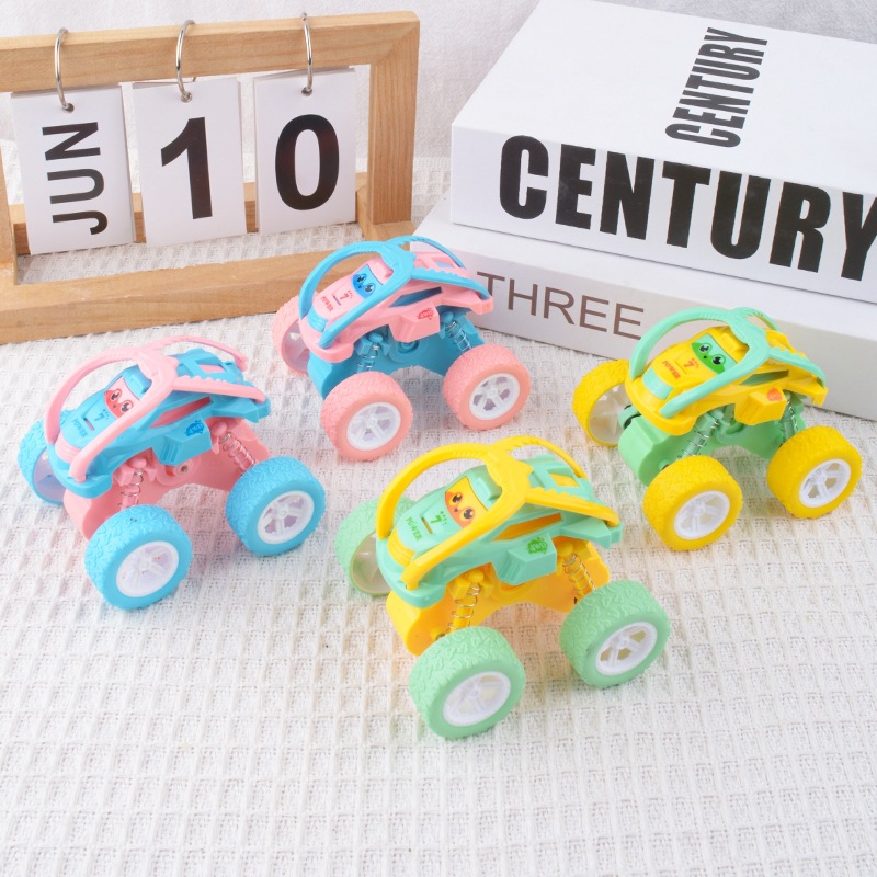 Juguetes para niños, acrobacias inerciales, coche de dinosaurio, niño, excavadora, volquete, camión mezclador, coche divertido al por mayor