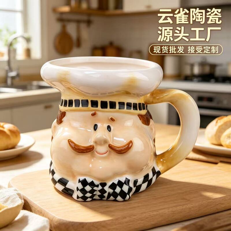 Chef Series Ceramic Storage Jar Pepper Jar Kitchen Supplies Sealed Jar Candy Jar Modern Simple Blue and White Porcelain Chef Series Ceramic Storage Jar Pepper Jar Kitchen Supplies Sealed Jar Candy Jar Modern Simple Blue and White Porcelain