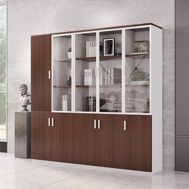 gabinete de oficina de madera multipuerta gabinete bajo gabinete de archivos gabinete de archivos gabinete de archivos gabinete de almacenamiento gabinete de escritorio combinado gabinete de sala de conferencias