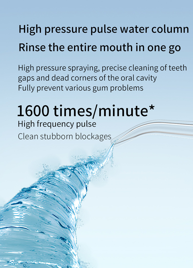 Draagbare elektrische monddouche voor gebitsreiniging_voghion.com
