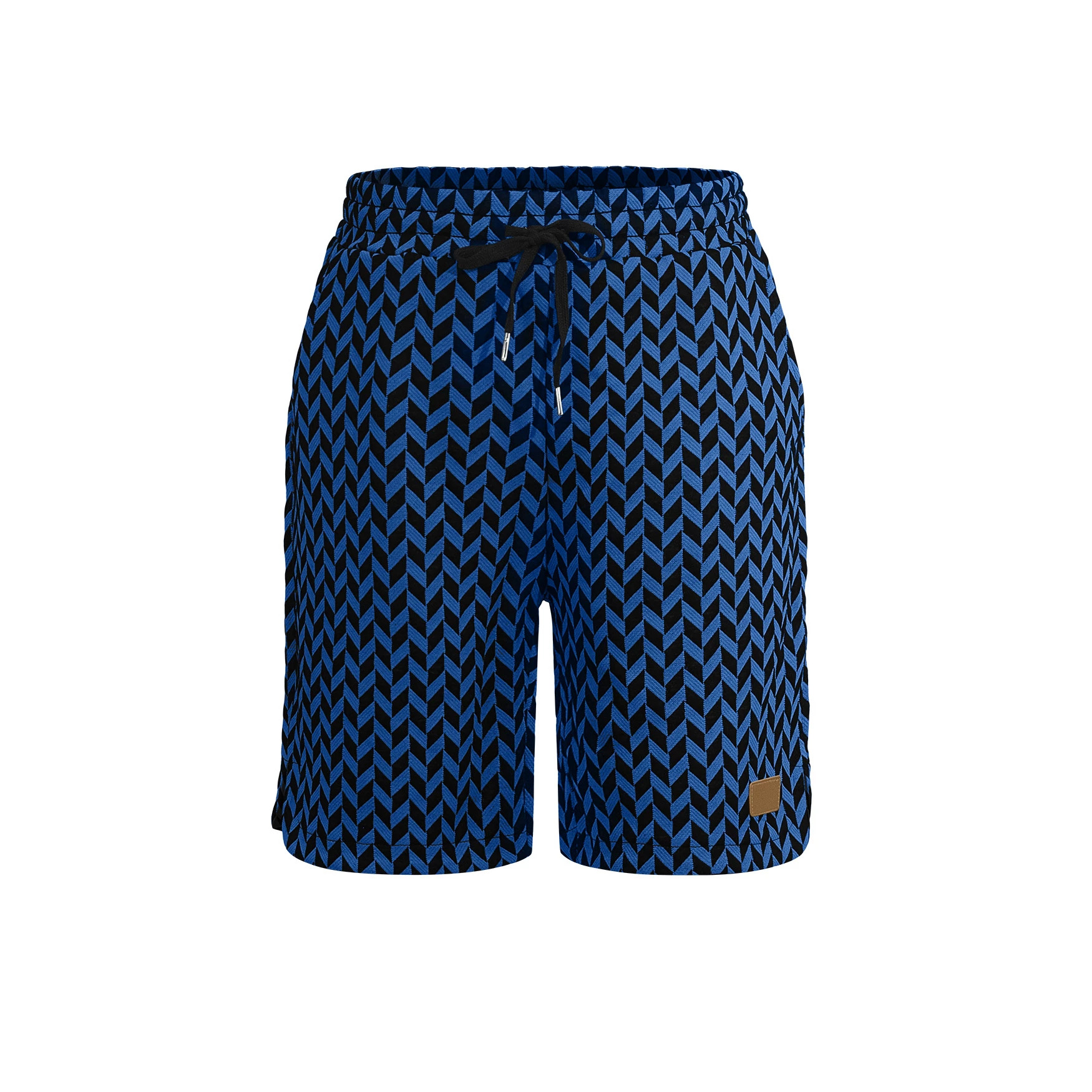 Estación independiente transfronteriza hombre Jacquard estampado de cintura media TK deportivo casual suelto respirable elástico cinco pantalones cortos