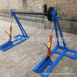 Adjustable Speed Wire Spool Rack Railway Tension Lay Rack Combined Type Combined Type Disc Cable Optical Cable