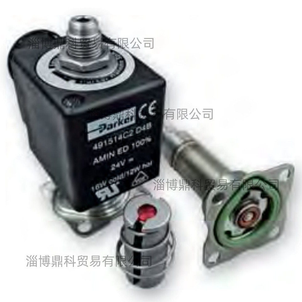 PARKER派克汉尼汾原厂进口电磁阀线圈491514C2 D4B 24V电磁铁现货