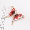 Retro painted brooch, pin from pearl, wholesale