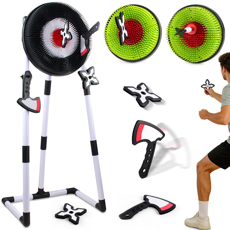 Niños dardo con soporte juego de lanzamiento con hacha boomerang lanzamiento objetivo juego de juguetes Amazon