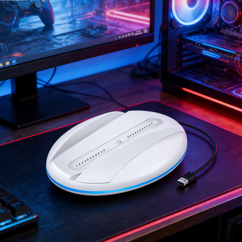 Aplicable para PS5 consola de juegos PS5 base PS5 accesorios de consola de juegos PS5 soporte RGB luz