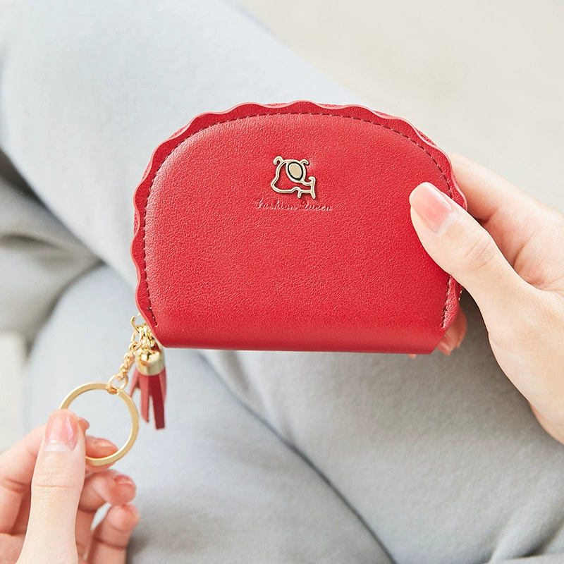 Card holder, universal cute small shoulder bag, fresh capacious hand loop bag, wallet