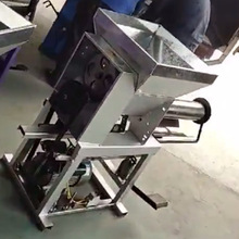 电磁离合装袋机 平菇自动装袋工具 台式不锈钢菌种装袋设备