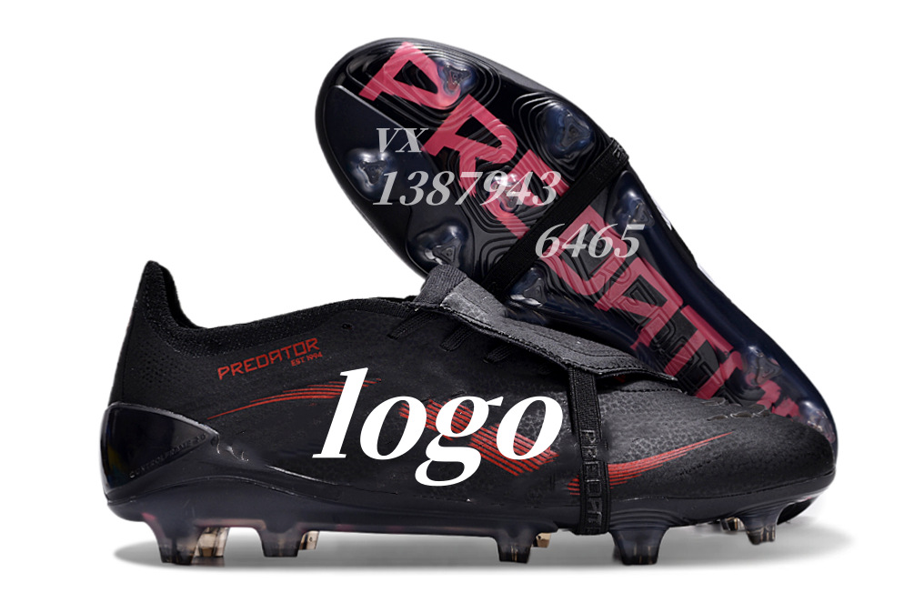 Los fabricantes de Putian venden al por mayor Halcón transfronterizo de 25 generaciones PREDATOR ACCURACY zapatos de fútbol con clavos fg de lengua abatible