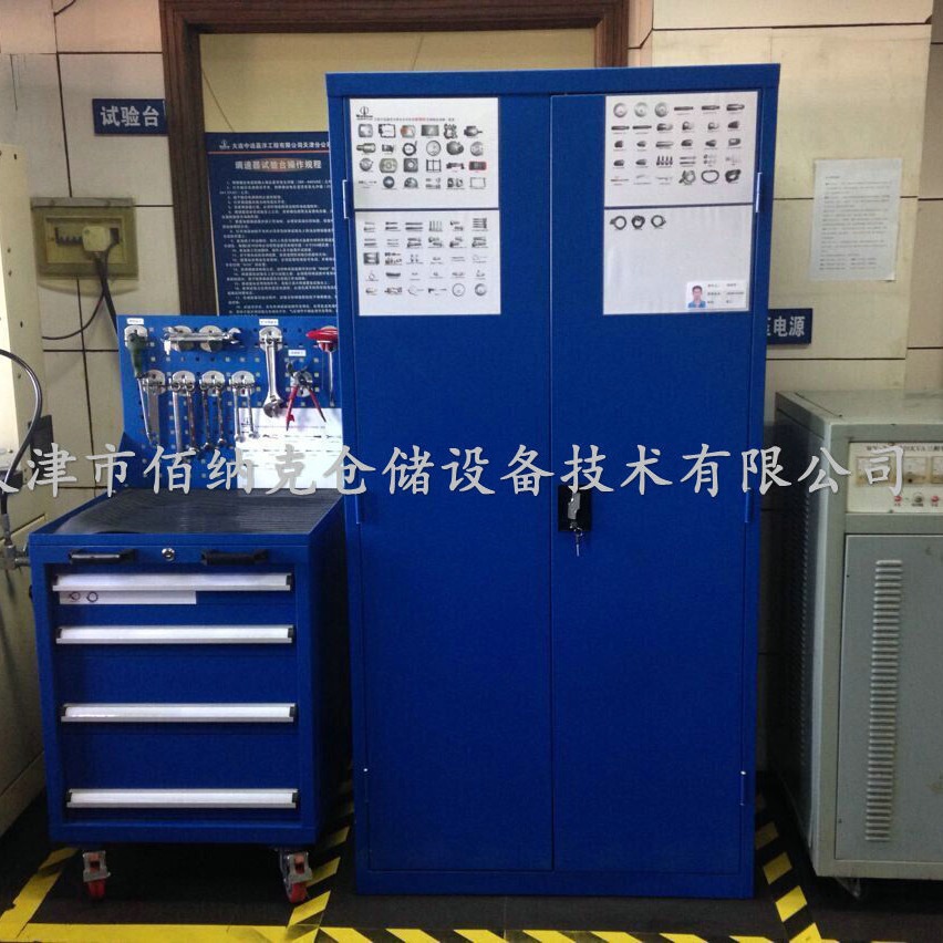 天津工具车厂家 移动式工具柜 车间抽屉式 层板式工具车