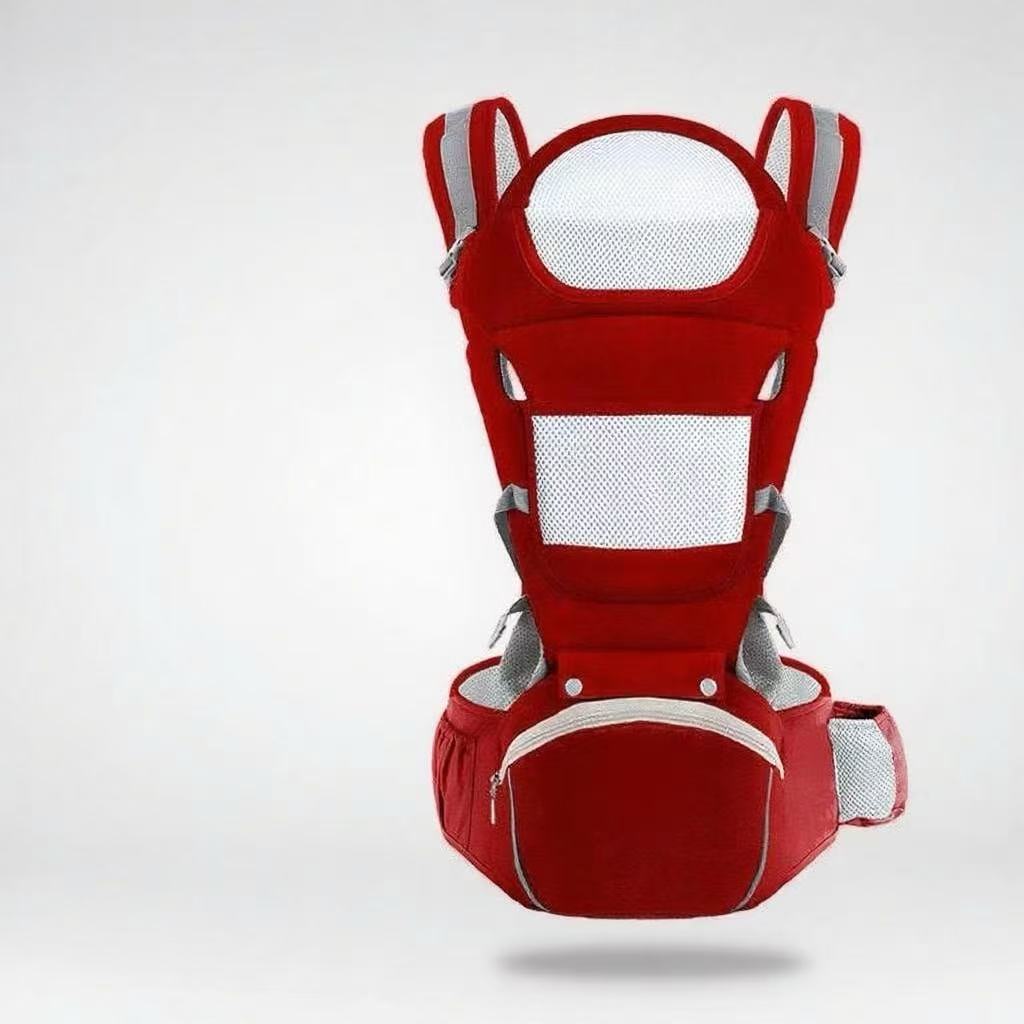 Cintos para bebés, taburete de cintura para bebés ligero multifuncional para cuatro estaciones, asiento delantero y trasero de doble propósito para llevar a un bebé image 4