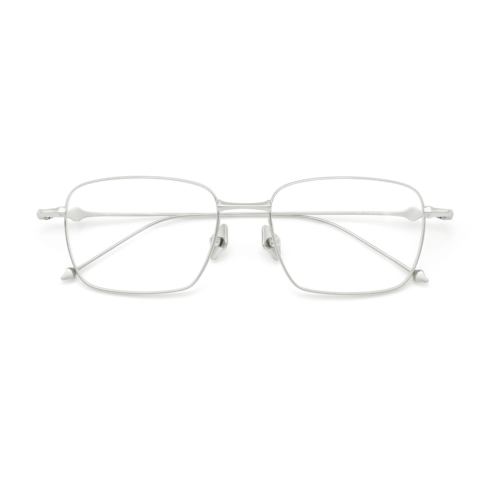 2024 nuevo Aba regresa al campus serie de gafas de hombre de negocios de titanio puro marco de gafas al por mayor de Danyang